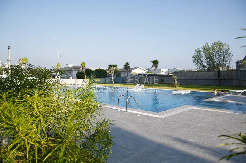 Mieszkanie do wynajęcia w Alanya, dzielnica Avsallar z meblami w kompleksie z prywatną plażą  3 