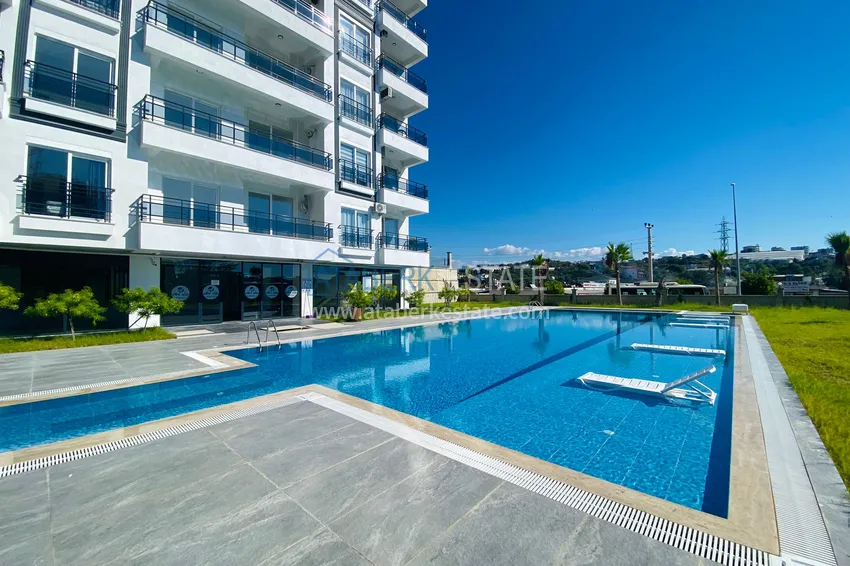 Dobrze wykończone dwupokojowe mieszkanie od właściciela w dzielnicy Avsallar, Alanya. Nadaje się do wynajmu krótkoterminowego  3 