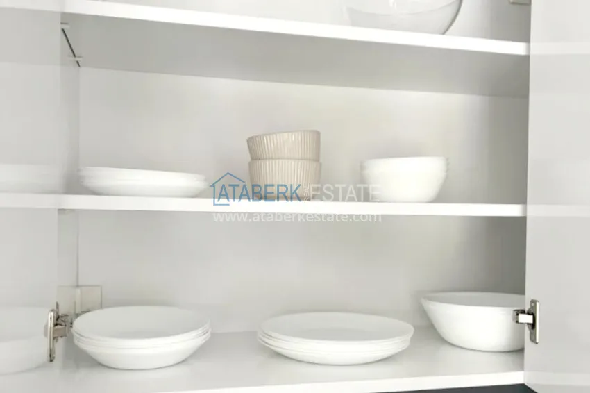 Kupuj  Apartament 1+1 z nowymi meblami i widokiem na morze w Alanyi, dzielnica Kargicak — 350 metrów od wybrzeża  5 