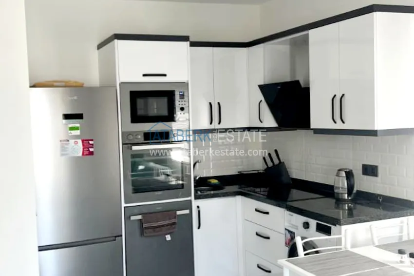 Kupuj  Apartament 1+1 z nowymi meblami i widokiem na morze w Alanyi, dzielnica Kargicak — 350 metrów od wybrzeża  6 