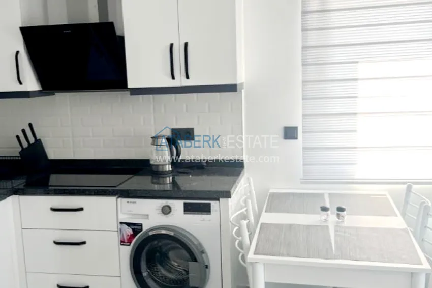 Kupuj  Apartament 1+1 z nowymi meblami i widokiem na morze w Alanyi, dzielnica Kargicak — 350 metrów od wybrzeża  7 