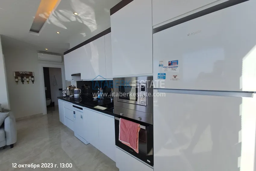 Kupuj Umeblowany apartament 2+1 z widokiem na morze przy plaży, dzielnica Mahmutlar — Alanya 5