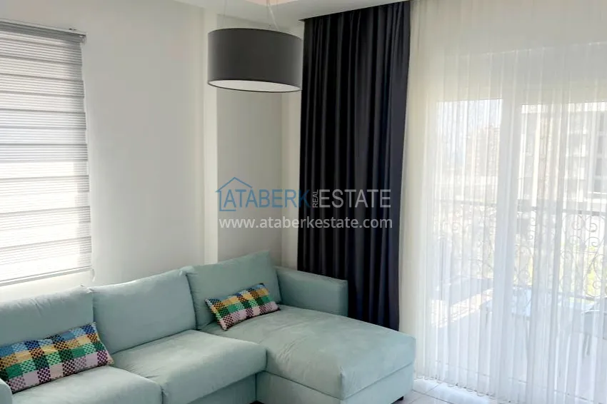 Kupuj  Apartament 1+1 z nowymi meblami i widokiem na morze w Alanyi, dzielnica Kargicak — 350 metrów od wybrzeża  8 