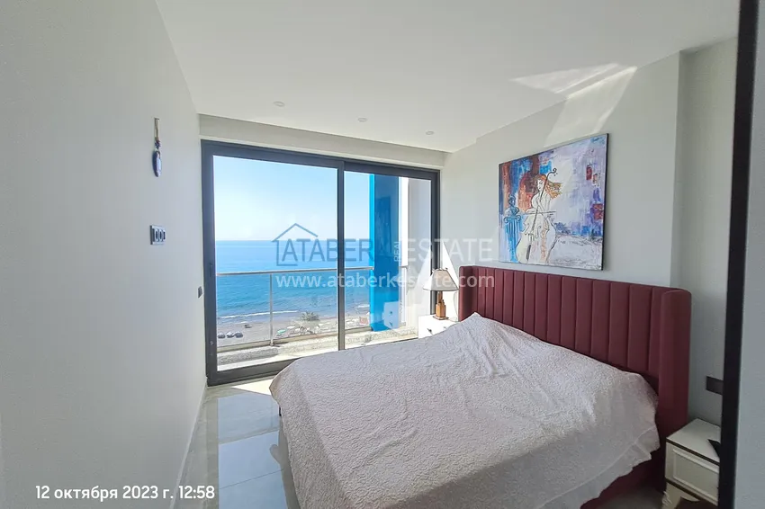 Kupuj Umeblowany apartament 2+1 z widokiem na morze przy plaży, dzielnica Mahmutlar — Alanya 7