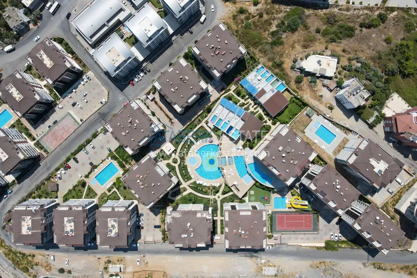Mieszkanie z dwiema sypialniami do wynajęcia w rezydencji premium — Alanya, Oba A-2 6 