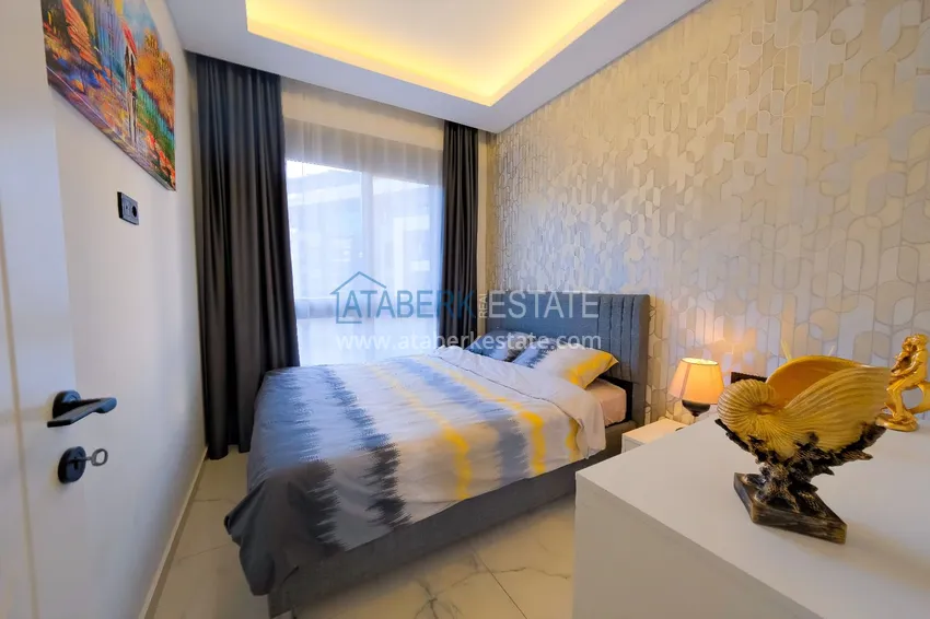 Kupuj  Jednopokojowy apartament z nowoczesnym wnętrzem w obszarze otwartym na pozwolenia na pobyt — Oba, Alanya 9 