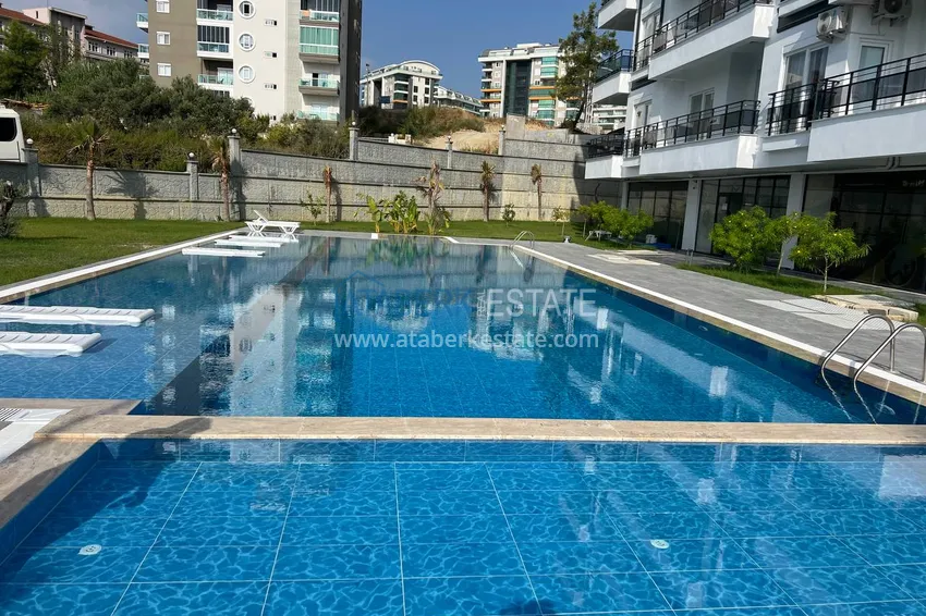 Mieszkanie do wynajęcia w Alanya, dzielnica Avsallar z meblami w kompleksie z prywatną plażą  9 