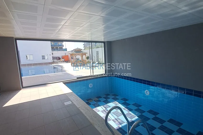 Apartament 1+1 z nowymi meblami i widokiem na morze w Alanyi, dzielnica Kargicak — 350 metrów od wybrzeża  9 