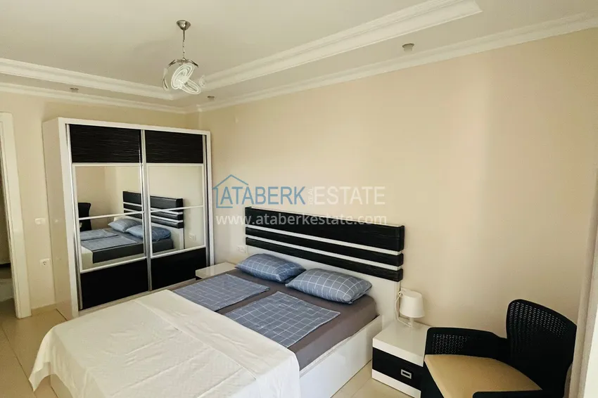 Kupuj Apartament w Avsallar w kompleksie z prywatną plażą, umeblowany z widokiem na morze 10