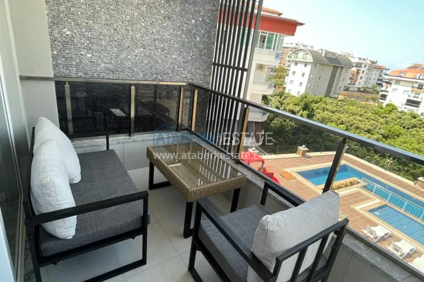 Kupuj  Jednopokojowe mieszkanie do wynajęcia w nowoczesnym kompleksie mieszkalnym — Alanya, dzielnica Oba nr 13 10 