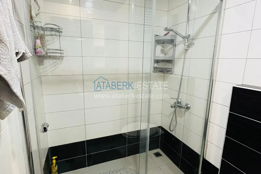 Kupuj Apartament w Avsallar w kompleksie z prywatną plażą, umeblowany z widokiem na morze 12