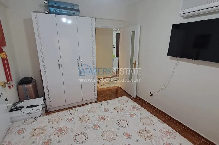 Kupuj  Квартира 2+1 в центре Алании с мебелью, отдельной кухней и застекленным балконом  13 