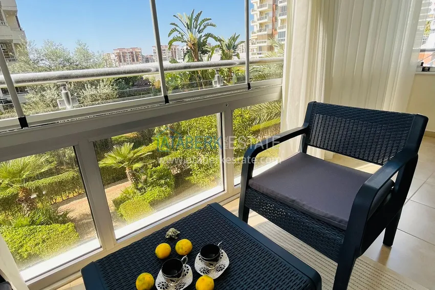 Kupuj Apartament w Avsallar w kompleksie z prywatną plażą, umeblowany z widokiem na morze 13