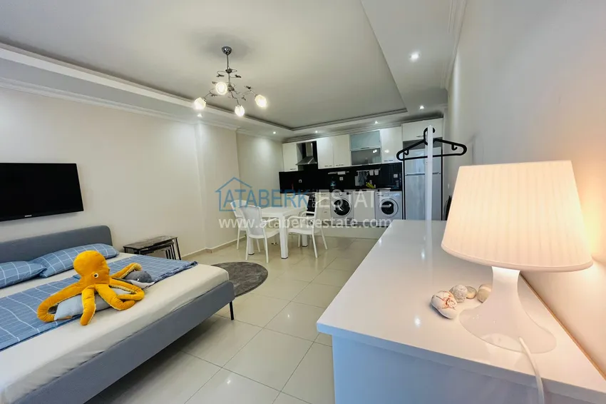 Kupuj Apartament w Avsallar w kompleksie z prywatną plażą, umeblowany z widokiem na morze 2