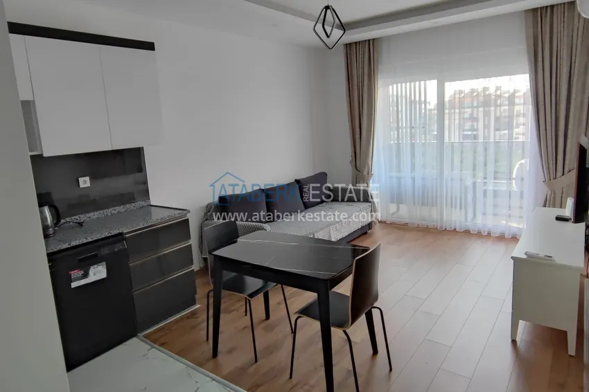 Kupuj  Jednopokojowe mieszkanie do wynajęcia w nowoczesnym kompleksie mieszkalnym — Alanya, dzielnica Oba nr 13 4 