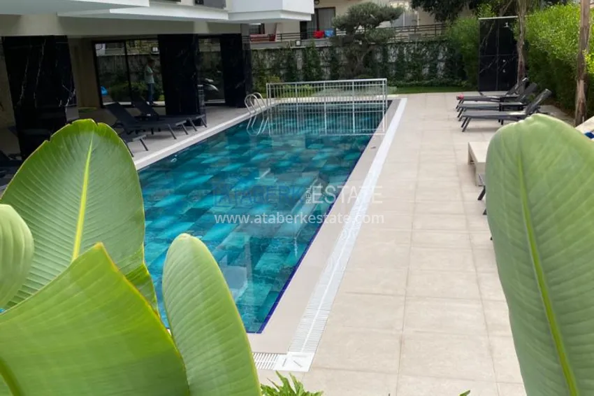 Mieszkanie w centrum Alanyi w nowym kompleksie mieszkaniowym - plaża Kleopatry 4 