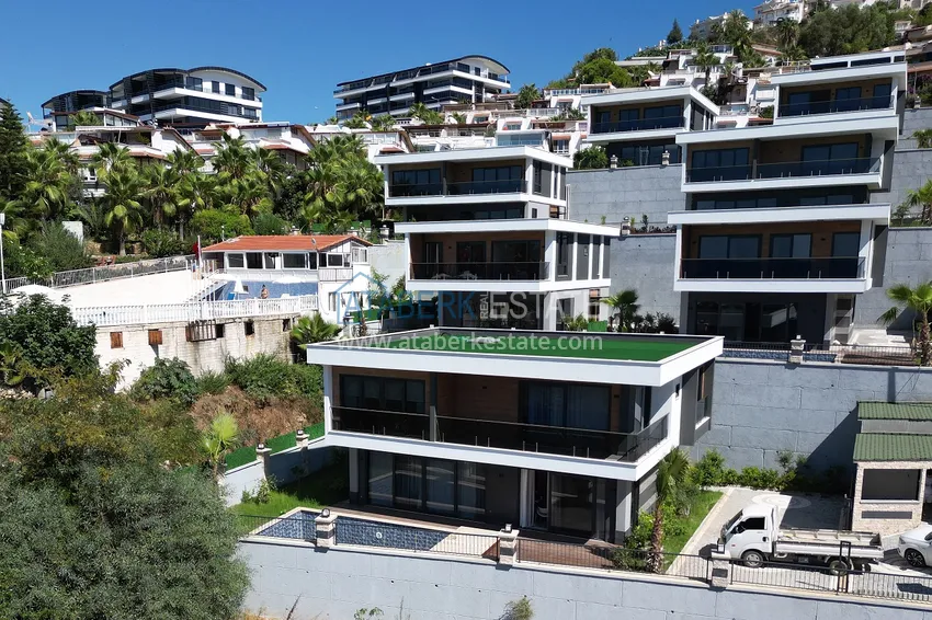 Kompleks luksusowych willi - dzielnica Kargicak, Alanya. Obywatelstwo Nieruchomości 4 
