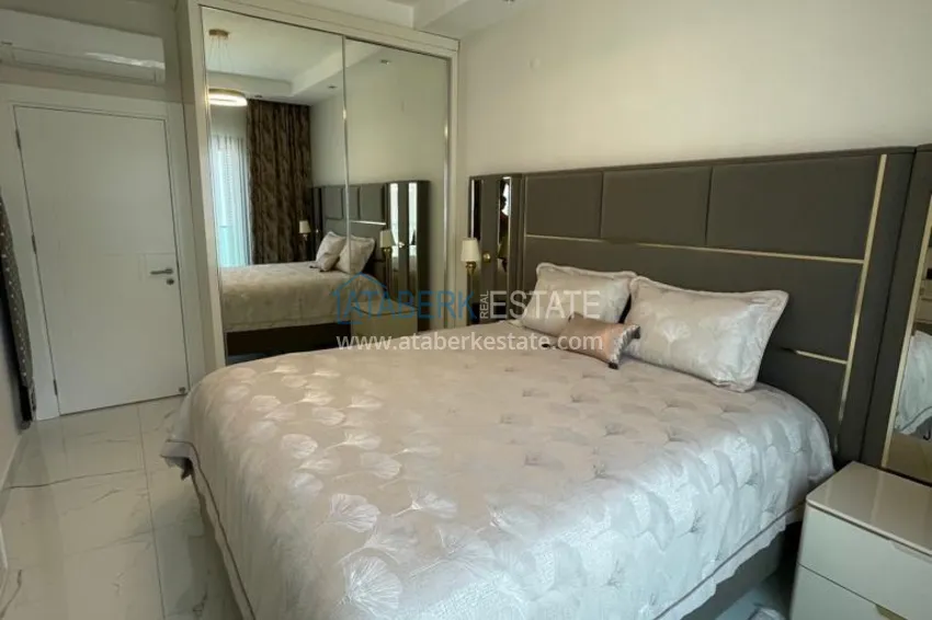Kupuj  Umeblowane mieszkanie 1+1 w kompleksie nad brzegiem morza — Alanya, dzielnica Kargicak 6 