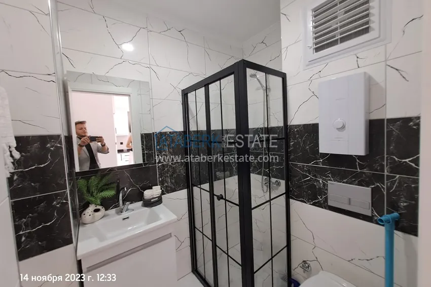 Kupuj Umeblowany apartament 1+1 z widokiem na góry, dzielnica Avsallar — Alanya 7 