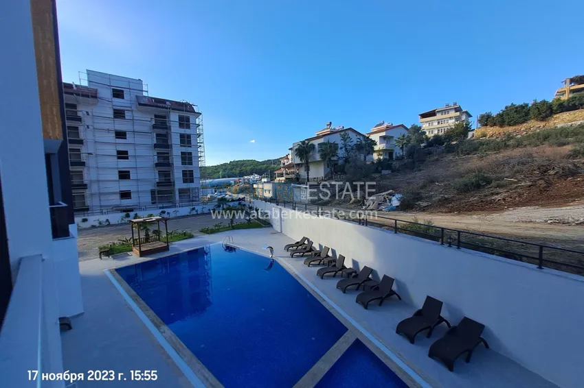 Kupuj  Gotowe mieszkanie 1+1 w nowym budynku, dzielnica Avsallar — Alanya 9 