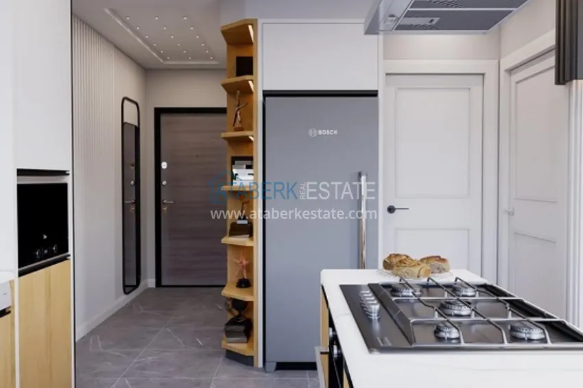 Kupuj  1+1 mieszkania w nowym kompleksie mieszkalnym 400 metrów od morza w rejonie Arpachbakhshish — Mersin 5 