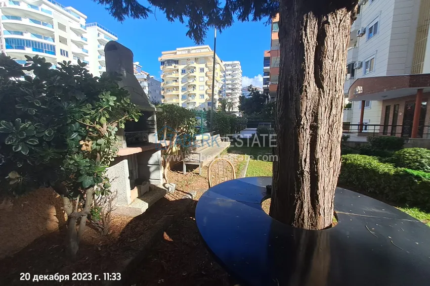 Dwupokojowy apartament z meblami, widokiem na morze i góry 250 metrów od wybrzeża — dzielnica Mahmutlar 10 