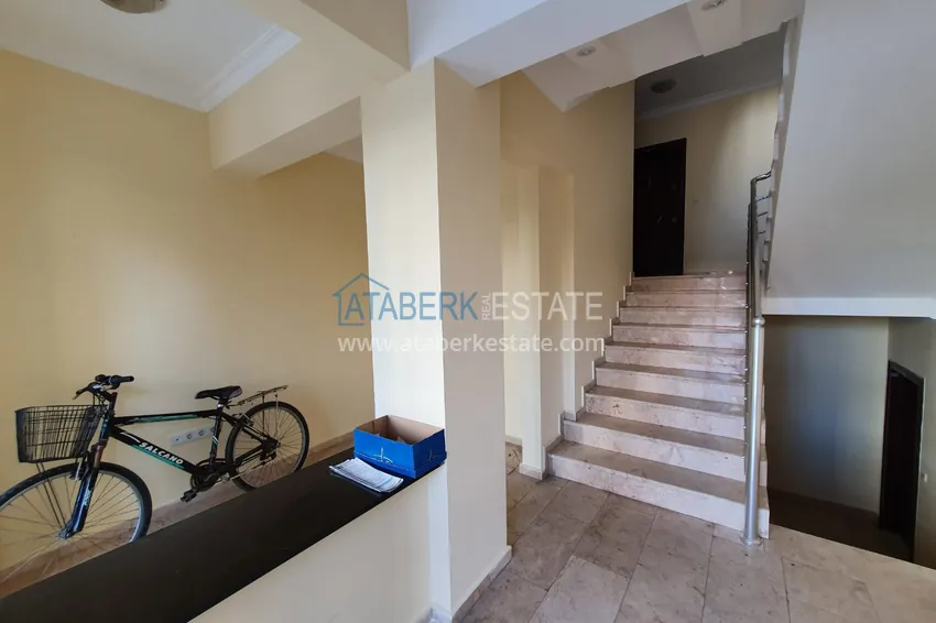 Dwupokojowy apartament z meblami, widokiem na morze i góry 250 metrów od wybrzeża — dzielnica Mahmutlar 11 