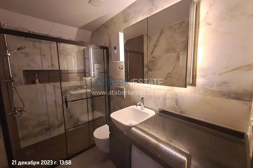 Kupuj  Dwupoziomowy penthouse w centrum Alanyi, Plaża Kleopatra 200 metrów 13 