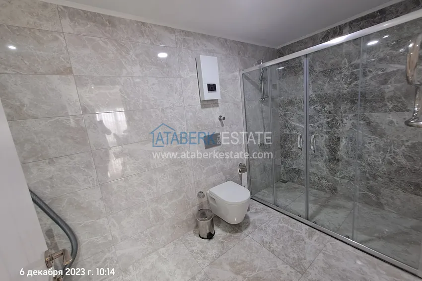 Kupuj  2+1 odwrócony duplex z widokiem na morze i góry w ultra-luksusowym kompleksie z prywatną plażą, dzielnica Kestel — Alanya 16 