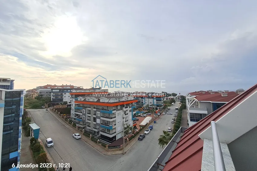 Kupuj  2+1 odwrócony duplex z widokiem na morze i góry w ultra-luksusowym kompleksie z prywatną plażą, dzielnica Kestel — Alanya 22 