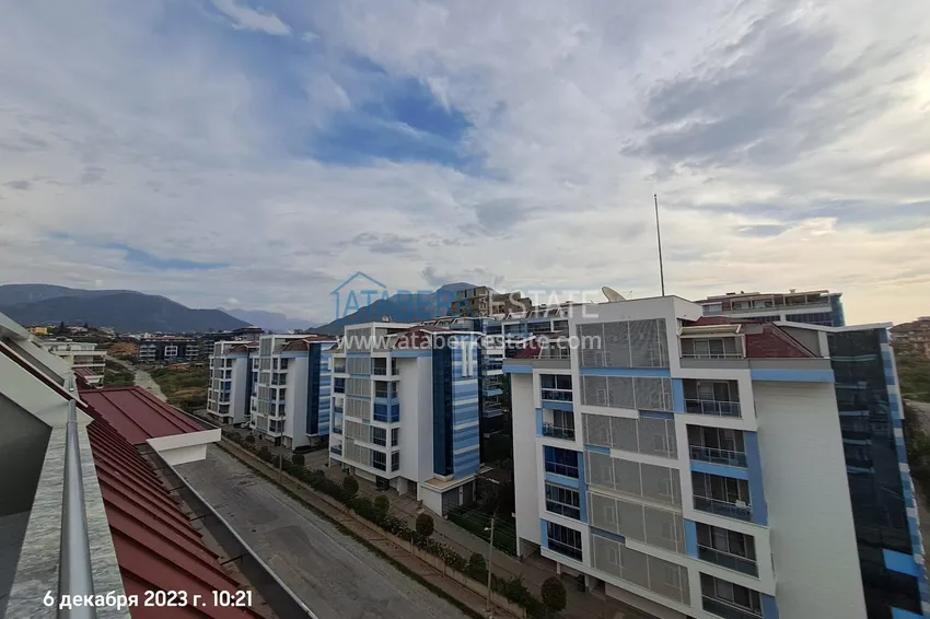 Kupuj  2+1 odwrócony duplex z widokiem na morze i góry w ultra-luksusowym kompleksie z prywatną plażą, dzielnica Kestel — Alanya 23 