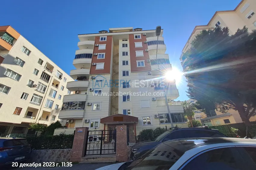 Dwupokojowy apartament z meblami, widokiem na morze i góry 250 metrów od wybrzeża — dzielnica Mahmutlar 2 