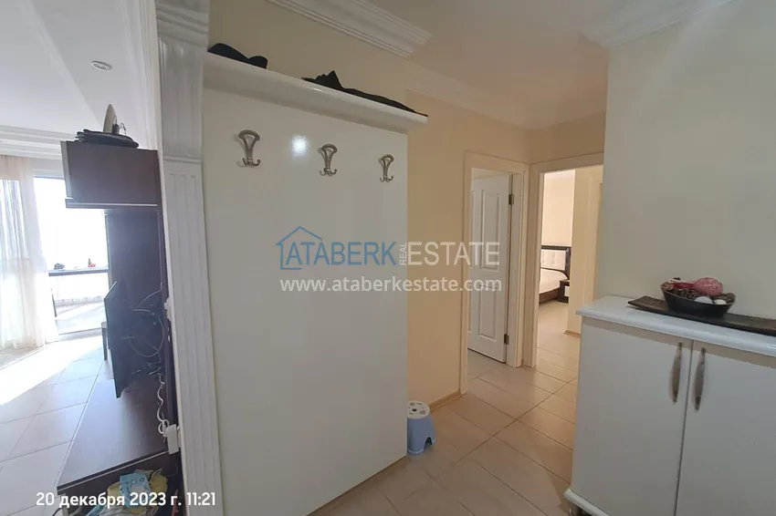 Kupuj  Dwupokojowy apartament z meblami, widokiem na morze i góry 250 metrów od wybrzeża — dzielnica Mahmutlar 2 
