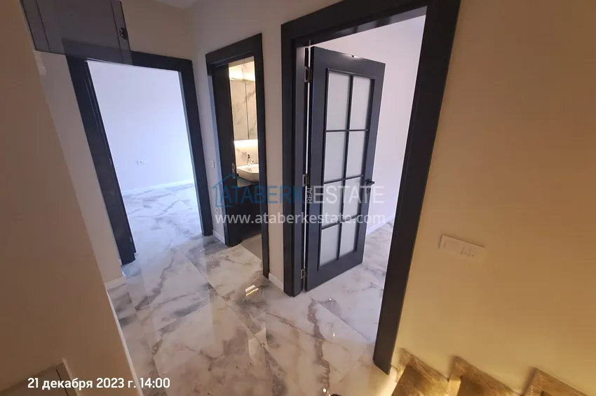 Kupuj  Dwupoziomowy penthouse w centrum Alanyi, Plaża Kleopatra 200 metrów 2 