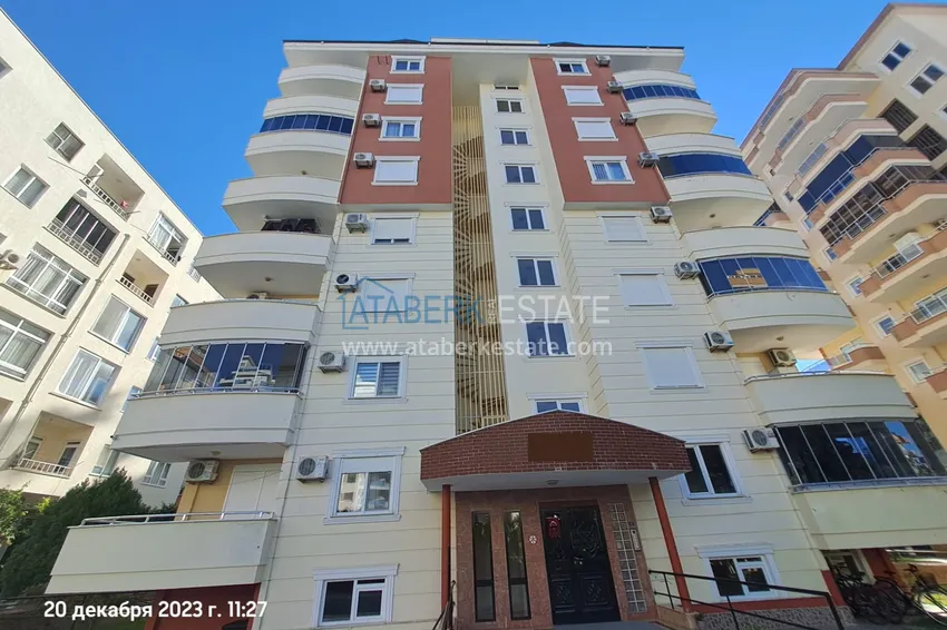 Dwupokojowy apartament z meblami, widokiem na morze i góry 250 metrów od wybrzeża — dzielnica Mahmutlar 5 