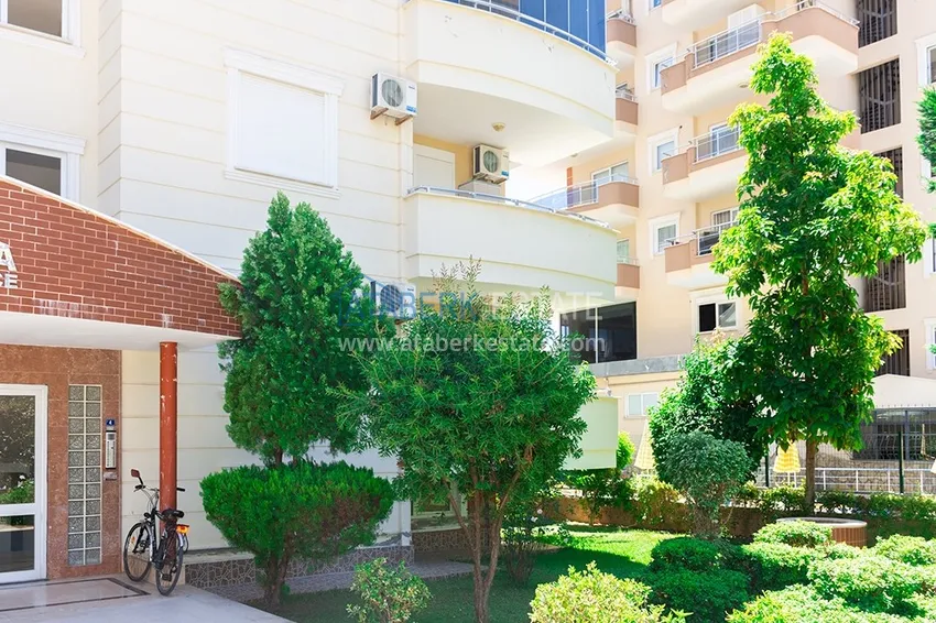 Dwupokojowy apartament z meblami, widokiem na morze i góry 250 metrów od wybrzeża — dzielnica Mahmutlar 6 