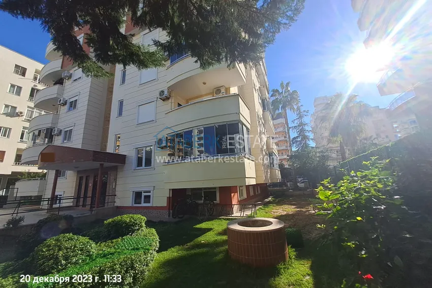 Dwupokojowy apartament z meblami, widokiem na morze i góry 250 metrów od wybrzeża — dzielnica Mahmutlar 7 