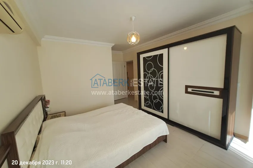 Kupuj  Dwupokojowy apartament z meblami, widokiem na morze i góry 250 metrów od wybrzeża — dzielnica Mahmutlar 7 