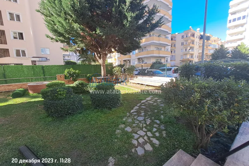 Dwupokojowy apartament z meblami, widokiem na morze i góry 250 metrów od wybrzeża — dzielnica Mahmutlar 8 