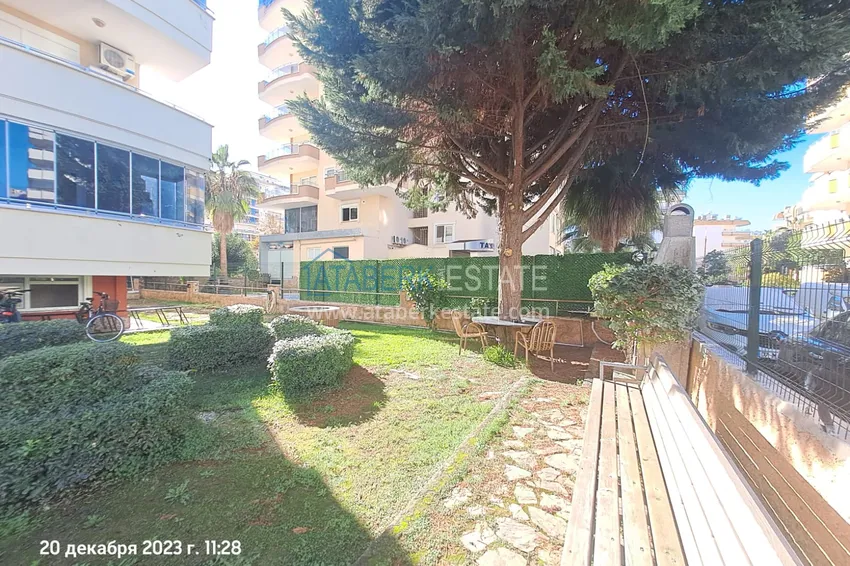 Dwupokojowy apartament z meblami, widokiem na morze i góry 250 metrów od wybrzeża — dzielnica Mahmutlar 9 