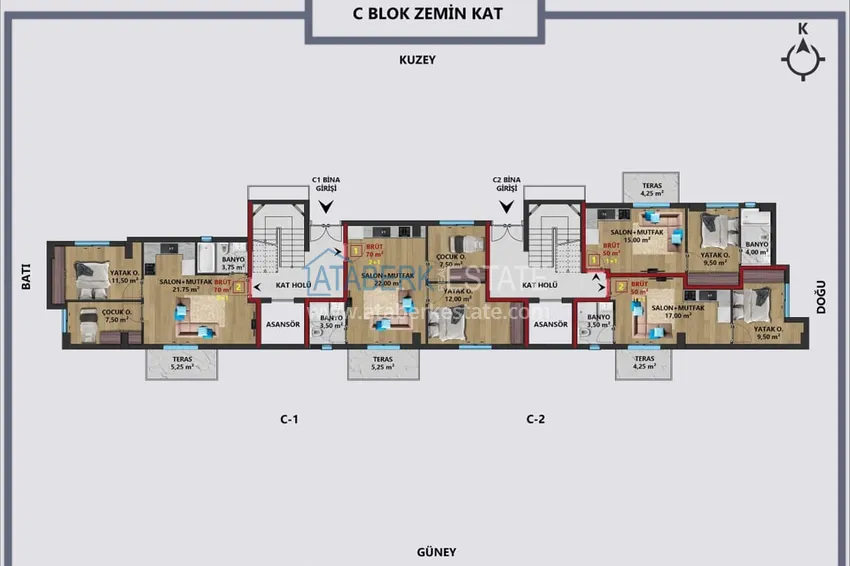 Kupuj taniej Nowy projekt kompleksu mieszkalnego w centrum Antalyi - dzielnica Muratpasa  1 