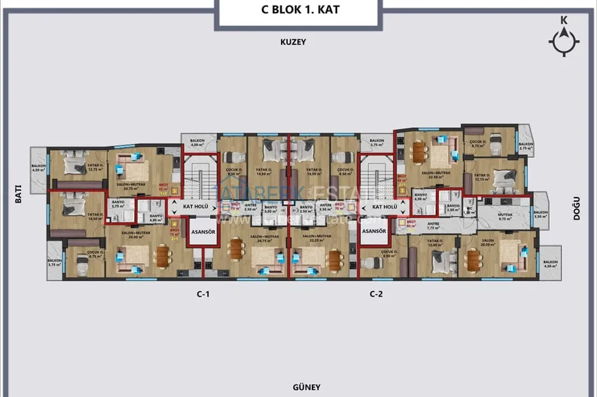 Kupuj taniej Nowy projekt kompleksu mieszkalnego w centrum Antalyi - dzielnica Muratpasa  2 