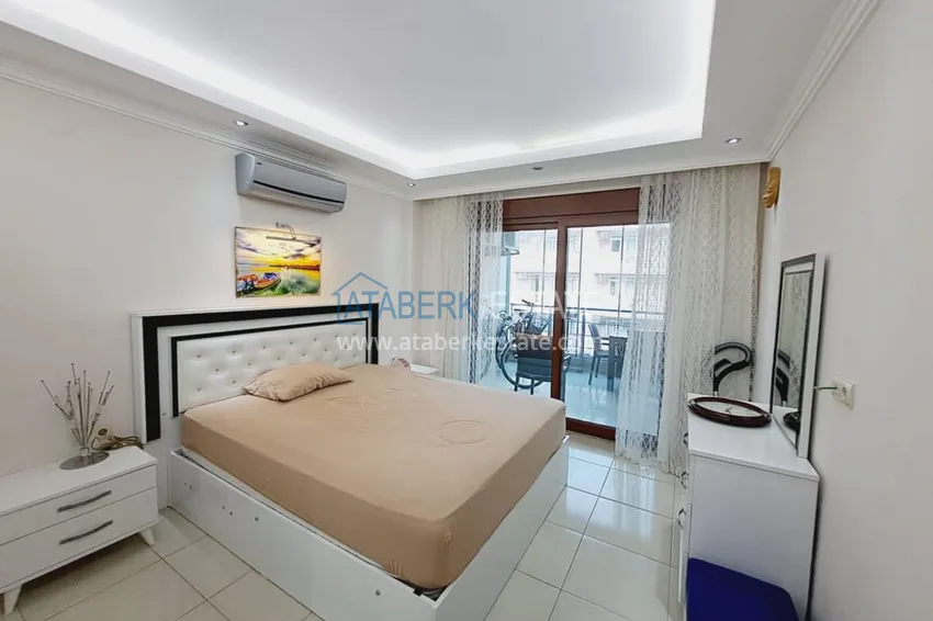 Kupuj  Apartament z jedną sypialnią z meblami i przeszklonym balkonem w Oba, Alanya 12 