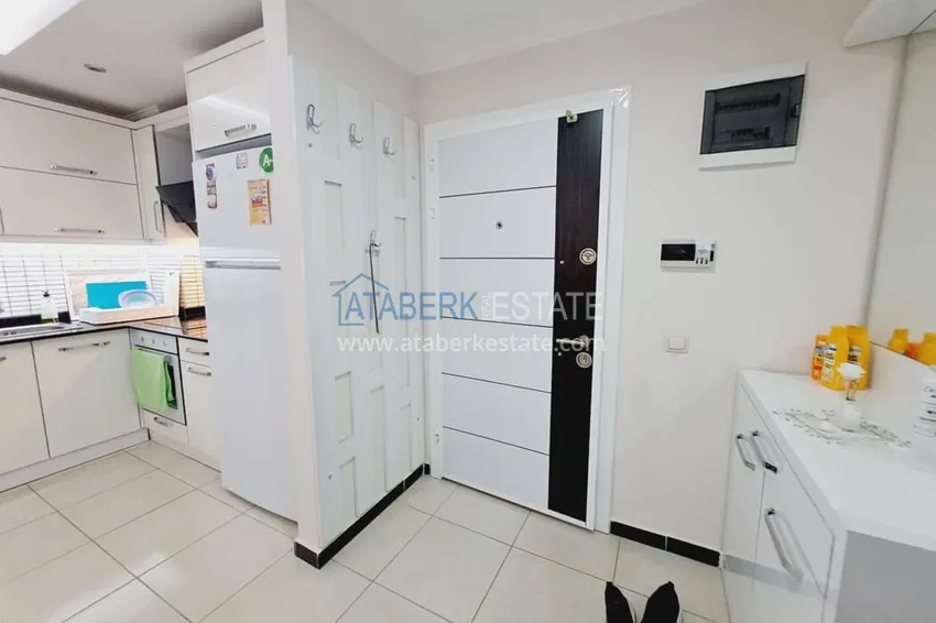 Kupuj  Apartament z jedną sypialnią z meblami i przeszklonym balkonem w Oba, Alanya 1 