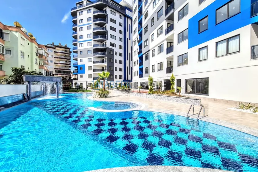 Jednopokojowy apartament w centrum Alanyi bezpośrednio od właściciela - Plaża Kleopatra  2 