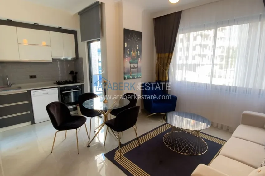 Kupuj  Jednopokojowy apartament z meblami w dzielnicy Mahmutlar, Alanya 1 