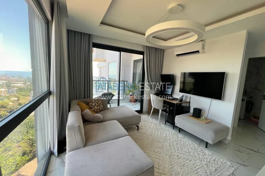 Kupuj  Umeblowane mieszkanie w Mahmutlar od właściciela z widokiem na morze i góry 1 