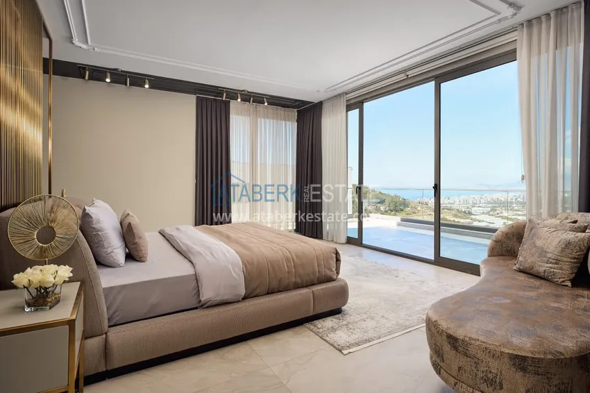 Kupuj Elitarny kompleks willi z panoramicznym widokiem w Kargicak, Alanya 34