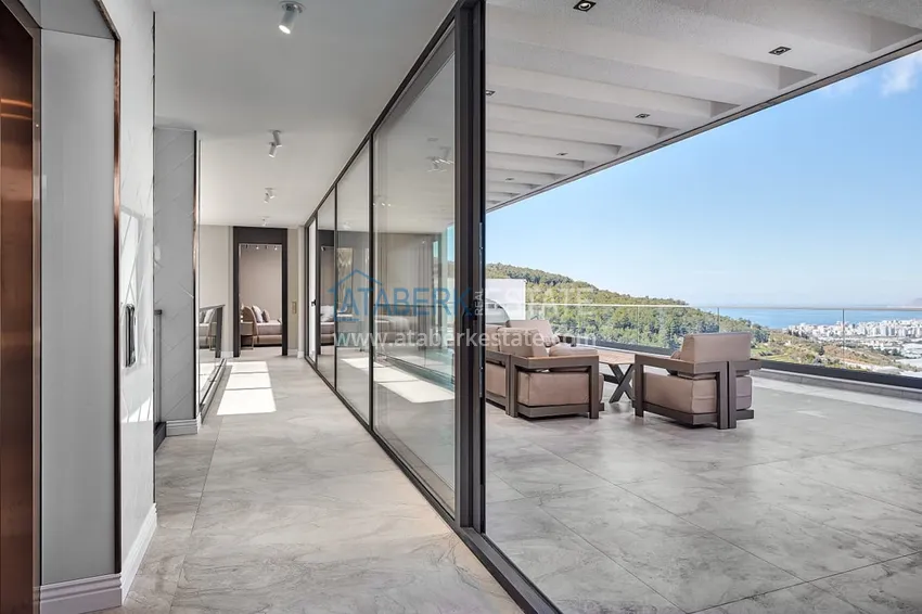 Kupuj Elitarny kompleks willi z panoramicznym widokiem w Kargicak, Alanya 36