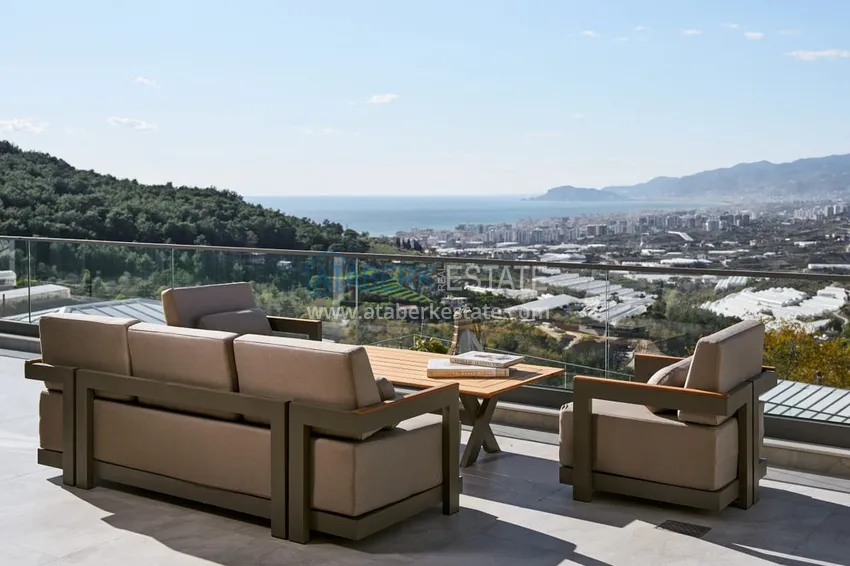 Kupuj Elitarny kompleks willi z panoramicznym widokiem w Kargicak, Alanya 37